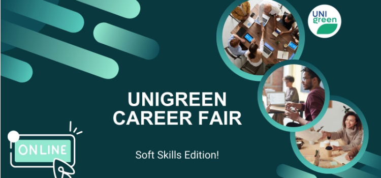 Il nuovo format della Career Fair UNIgreen: crea la tua fiera del lavoro con il supporto degli esperti Il nuovo format della Career Fair UNIgreen: crea la tua fiera del lavoro con il supporto degli esperti